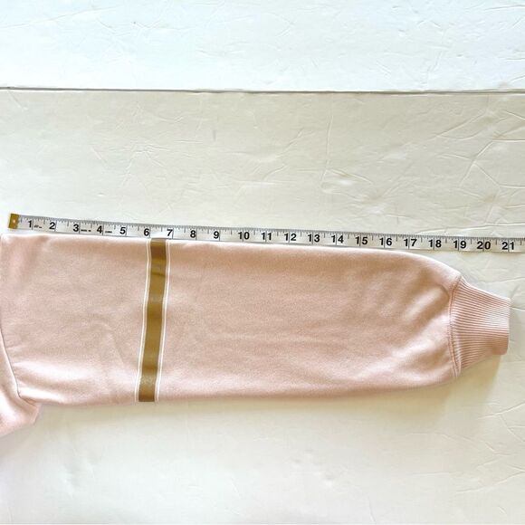 Y2K Rare Hollister Petal Pink Graphic California Long Sleeve Crop Sweatshirt - M - Picture 10 of 11